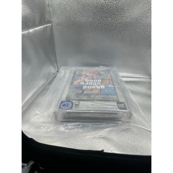 Grand Theft Auto GTA Vice City - PlayStation 2 PS2 - Graded WATA 10 A++ SEALED - Picture 5 of 6